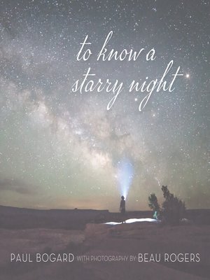 cover image of To Know a Starry Night